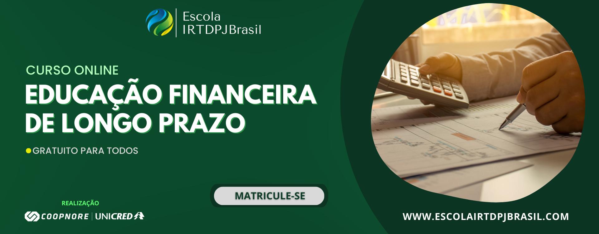 CURSO ONLINE EDUCAÇÃO FINANCEIRA  DE LONGO PRAZO