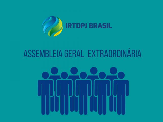 IRTDPJBrasil convoca associados para AGE no dia 2 de maio