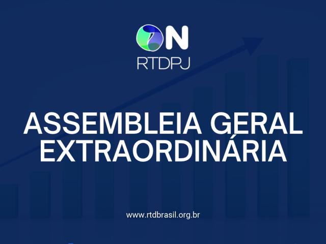 ONRTDPJ convoca associados para Assembleia Geral Extraordinária em outubro