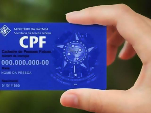 Sancionada  lei federal que permite CPF como único registro de identificação 
