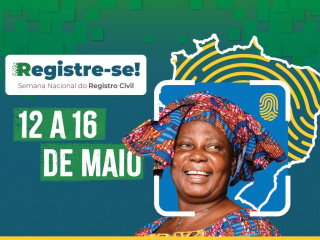Semana “Registre-se!” começa nesta segunda (12/5) com previsão de 230 mil atendimentos