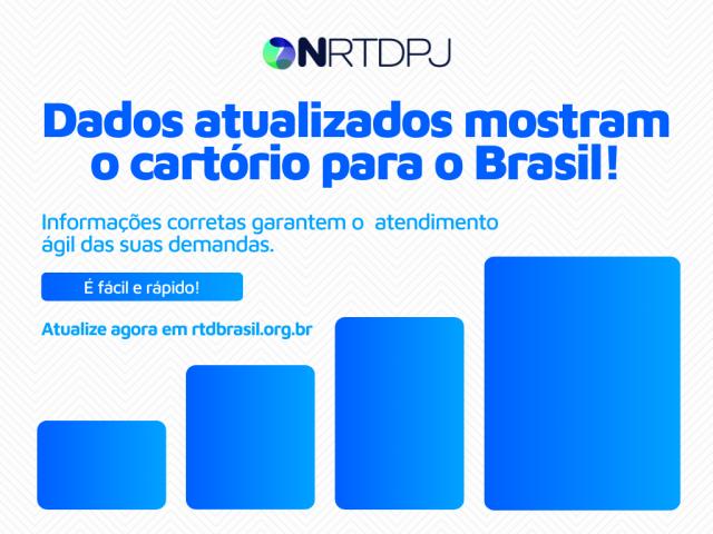 ONRTDPJ promove atualização da base cadastral de serventias da especialidade
