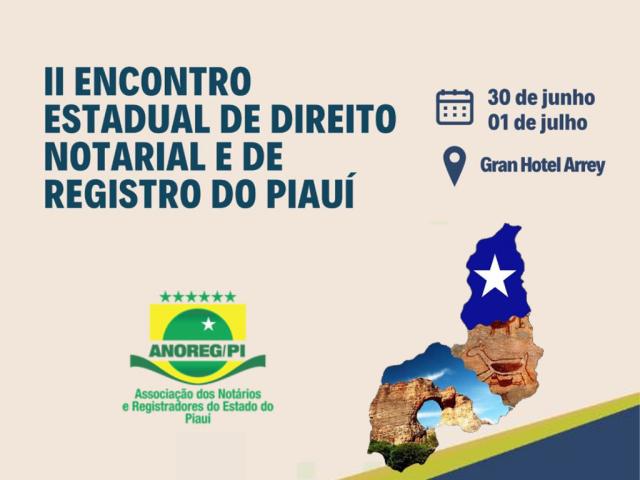 II Encontro de Direito Notarial e Registral do Piauí