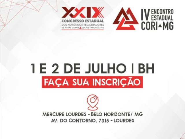IRTDPJBrasil participa do XXIX Congresso Estadual dos Notários e Registradores de Minas Gerais